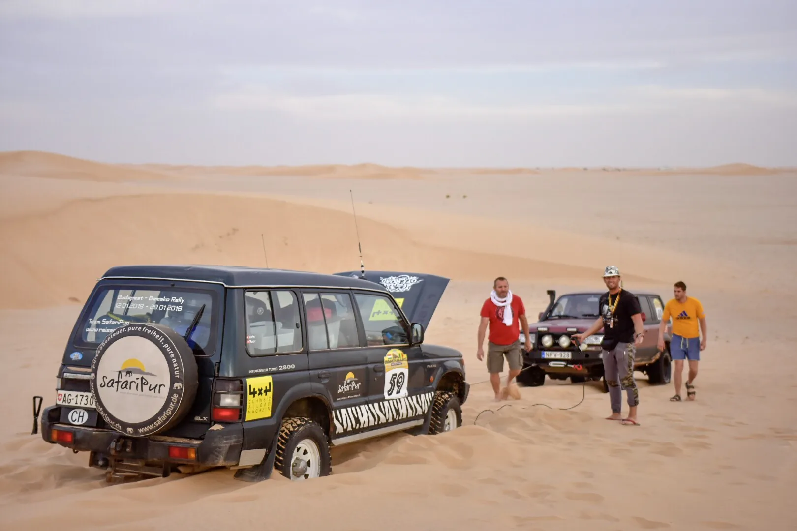 Reisefoto aus «19.01. - 21.01.18 Sanddünen der Westsahara und die Wüste Mauretaniens» – Bild 20 von 33